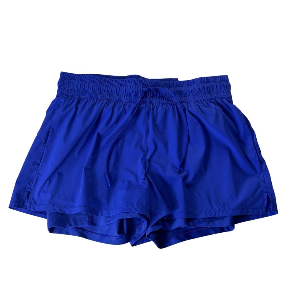 Spyder Active Mens Perennial Blue 2-in-1 Running Shorts‎ Small 1753161 NWT